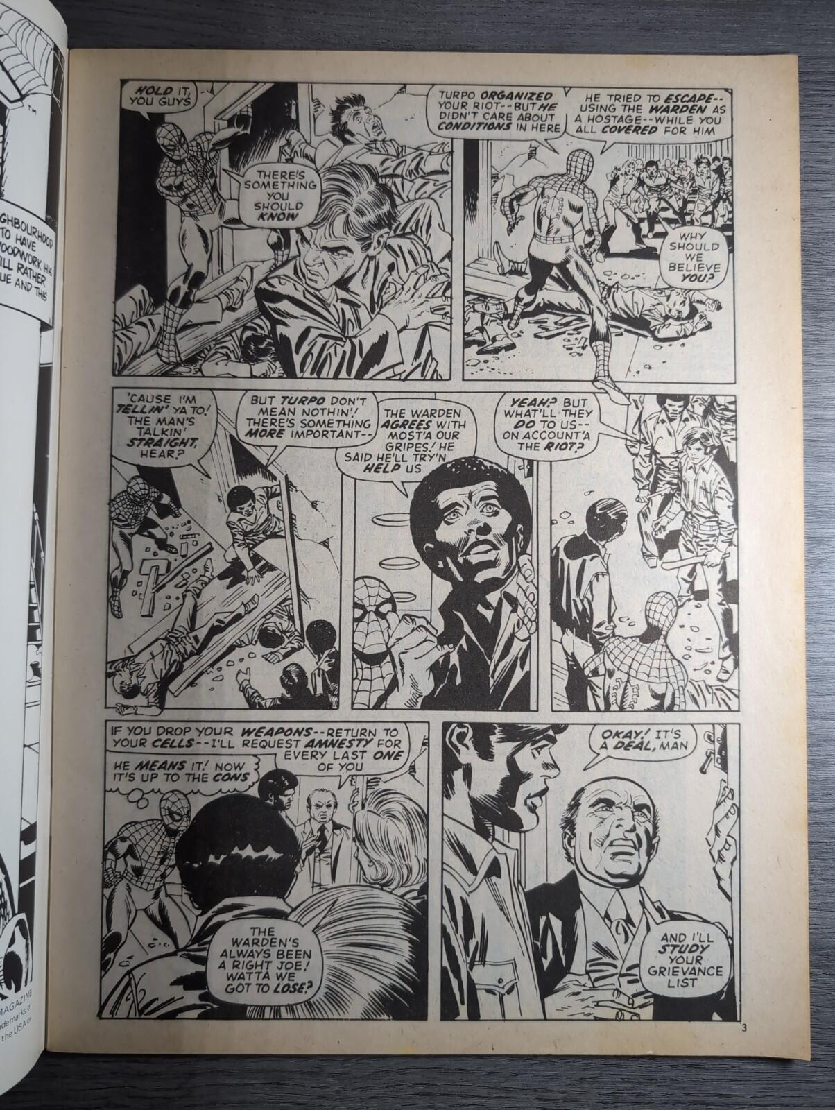 Spider-Man Comics Weekly No 136 Marvel Comics UK 20th September 1975