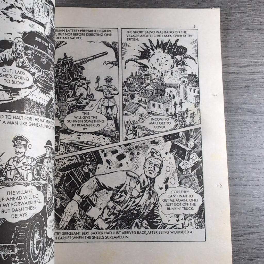 Commando Comic 2485 Rescue Team Vintage War Comic