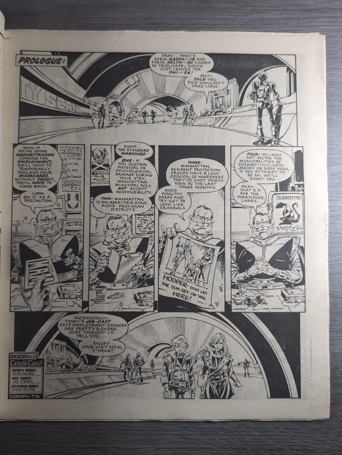 2000AD Prog 384 Featuring Judge Dredd Comic 22nd Sept 1984 Vintage Retro Comic