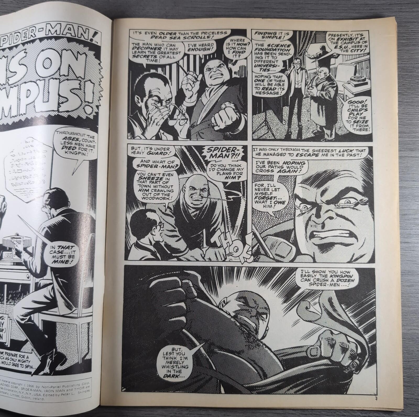 Spider-Man Comics Weekly No 77 Marvel Comics UK 3rd August 1974 Vintage Comic
