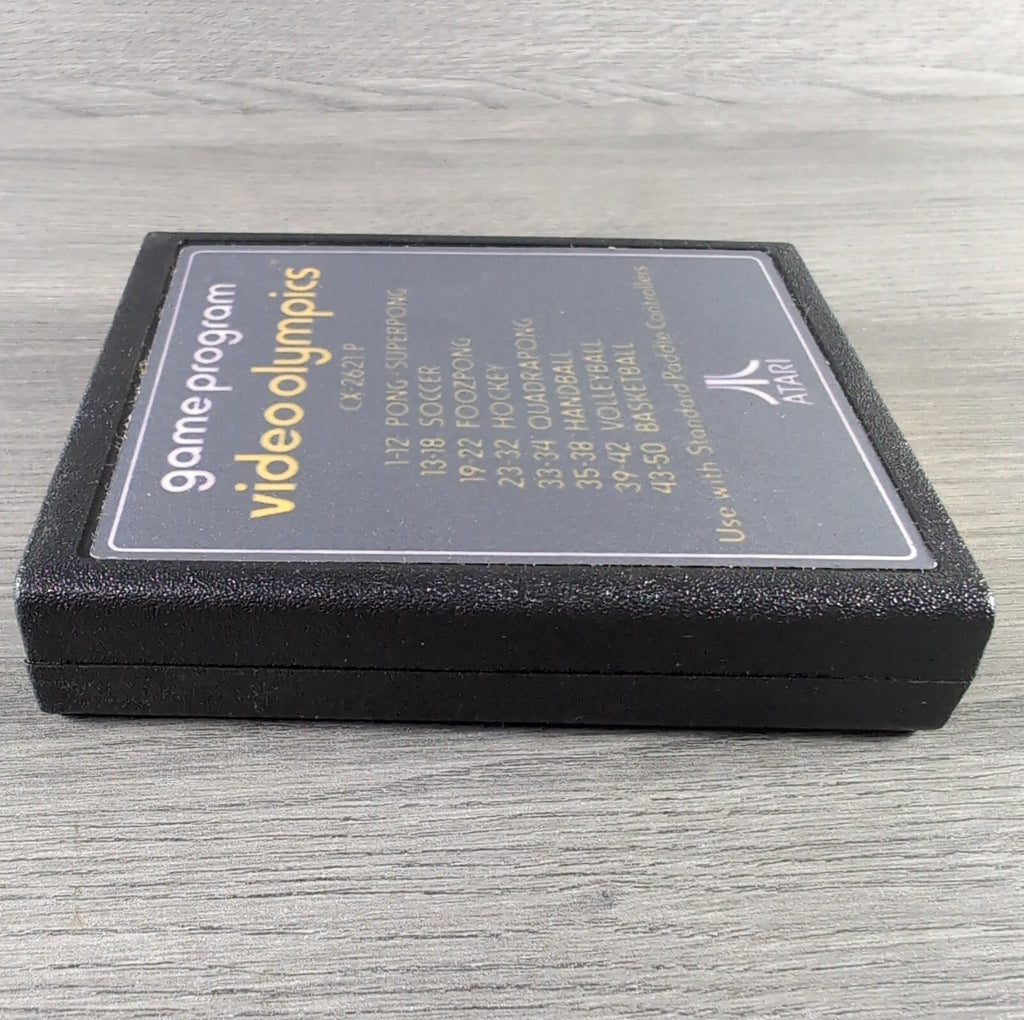 Video Olympics Atari 2600 Game CX2621 Cartridge & Manual Boxed Tested & Working