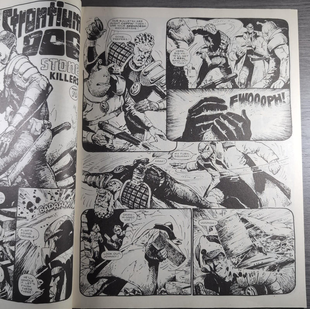 2000AD Prog 569 Featuring Judge Dredd 9th April 1988 Vintage Comic