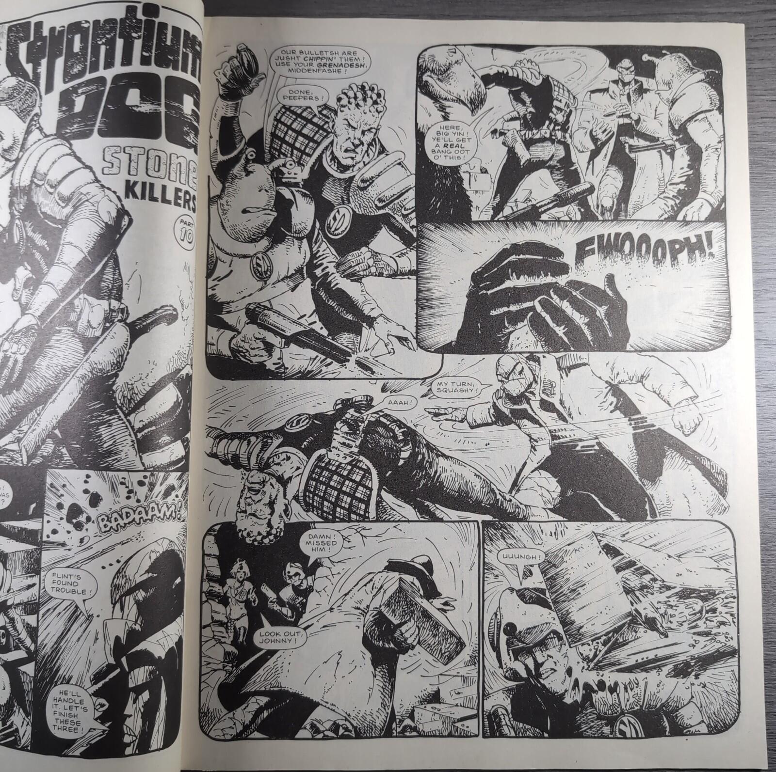 2000AD Prog 569 Featuring Judge Dredd 9th April 1988 Vintage Comic