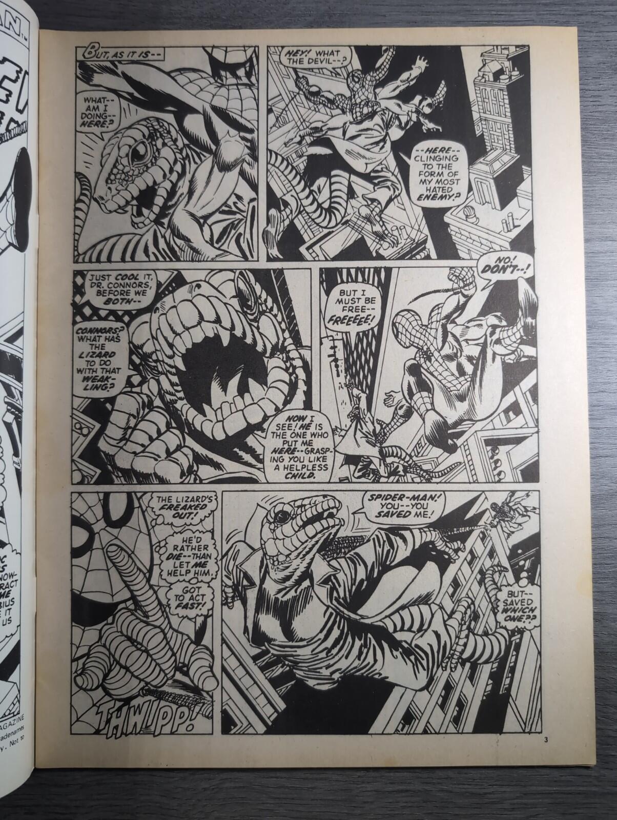 Spider-Man Comics Weekly No 143 Marvel Comics UK 8th November 1975 Vintage Comic