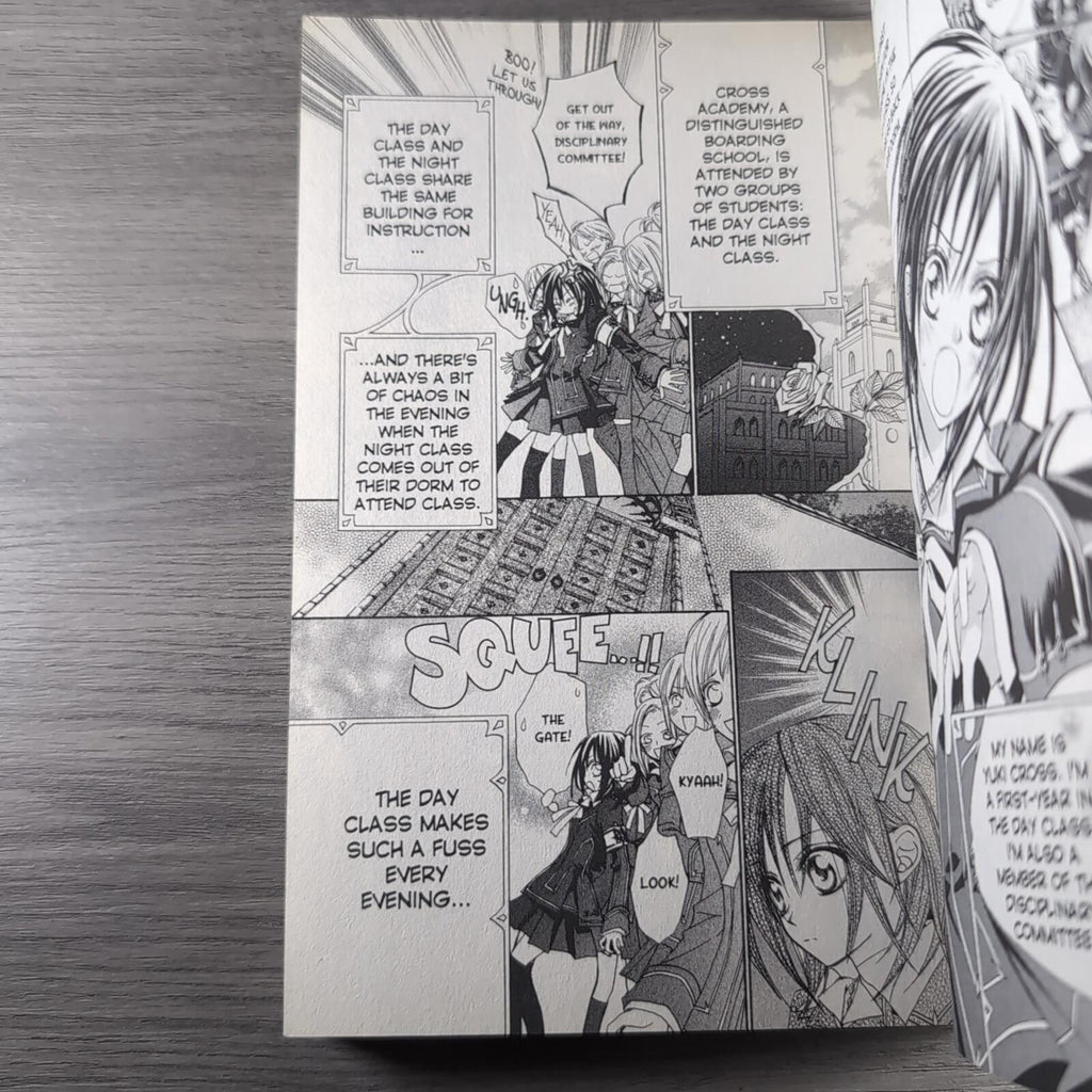 Vampire Knight Vol 1 Matsuri Hino Shojo Beat Manga Paperback Book