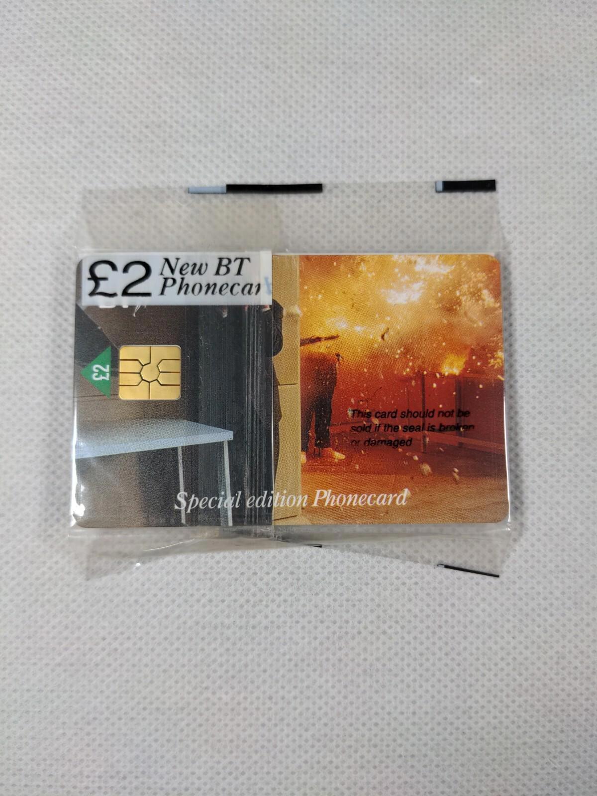 BT Phone Card  Special Edition Unused Vintage £2 Chip Phonecard Unopened Sealed