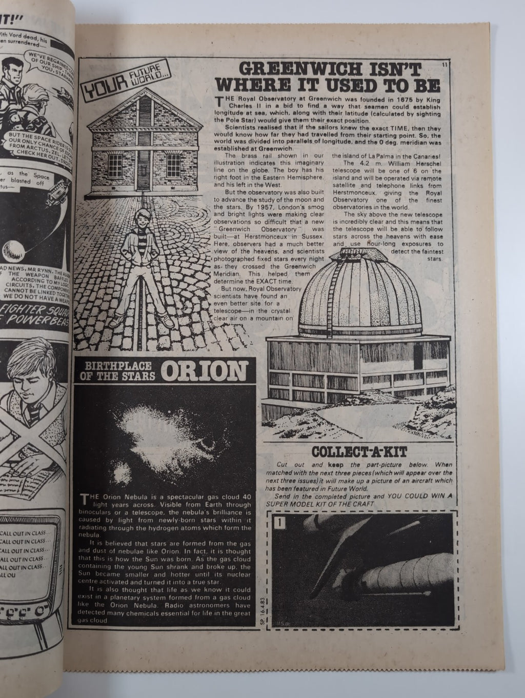 Spike Comic Issue No. 13 April 16th 1983 D.C Thomson Vintage Retro Comic