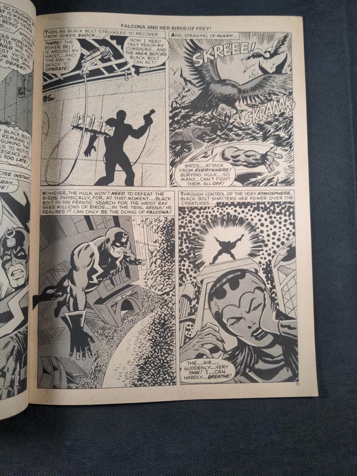 Mighty World of Marvel Issue No 60 November 1973 Vintage Marvel UK