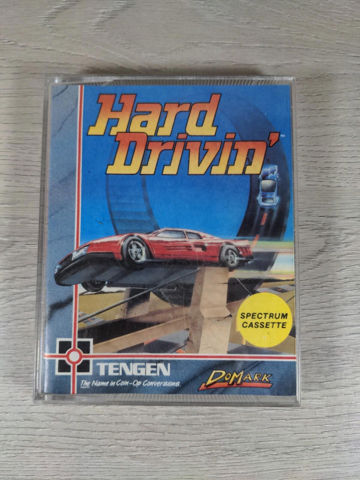 Hard Driving ZX Spectrum 48K 128K Video Game Cassette Tested & Working
