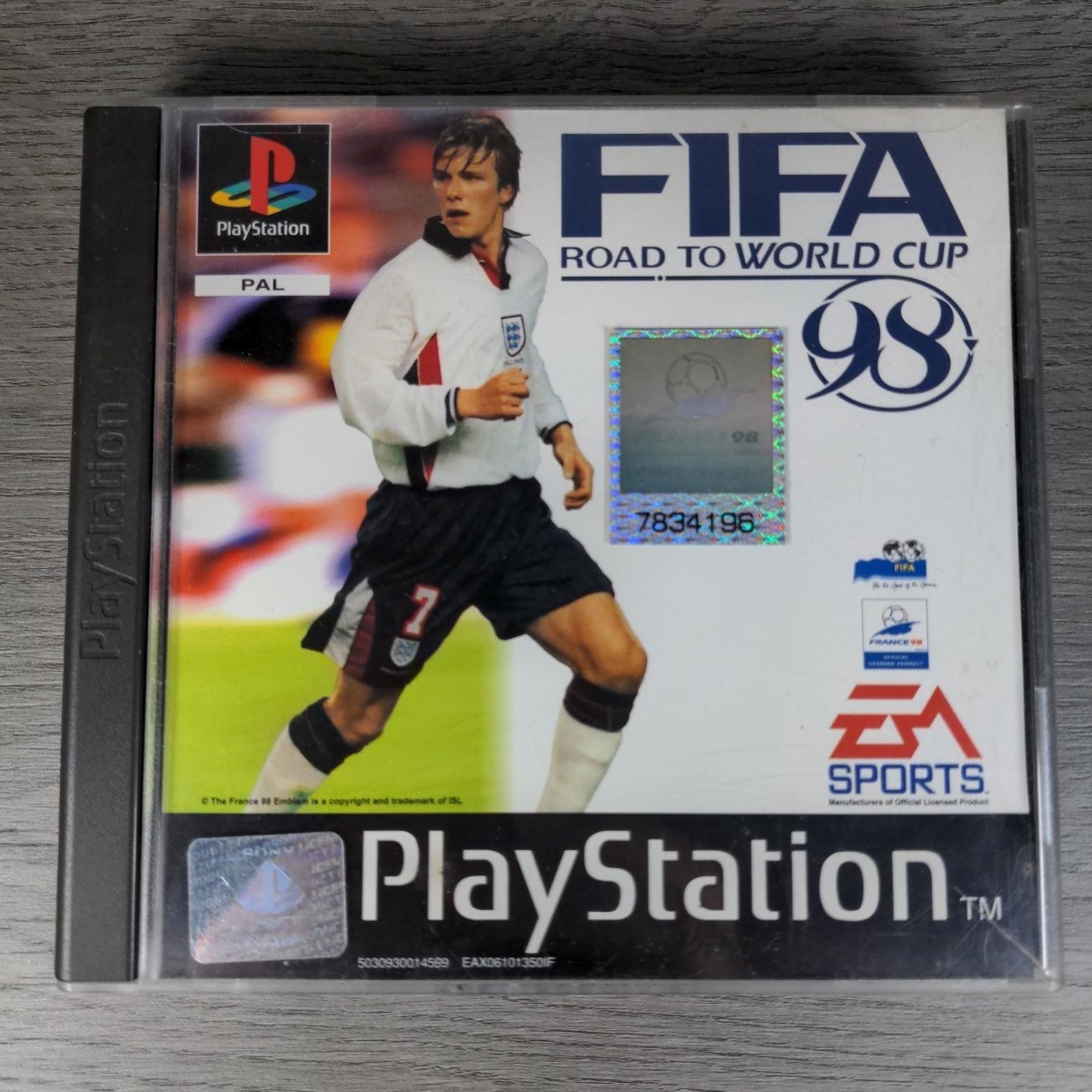 FIFA 98 Road To World Cup Game Playstation 1 PS1 EA Sports Tested & Working