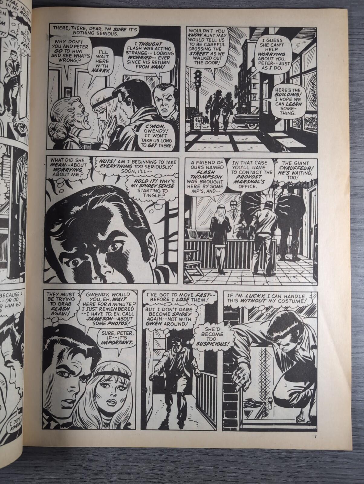 Spider-Man Comics Weekly No 155 Marvel Comics UK 31st January 1976 Vintage Comic