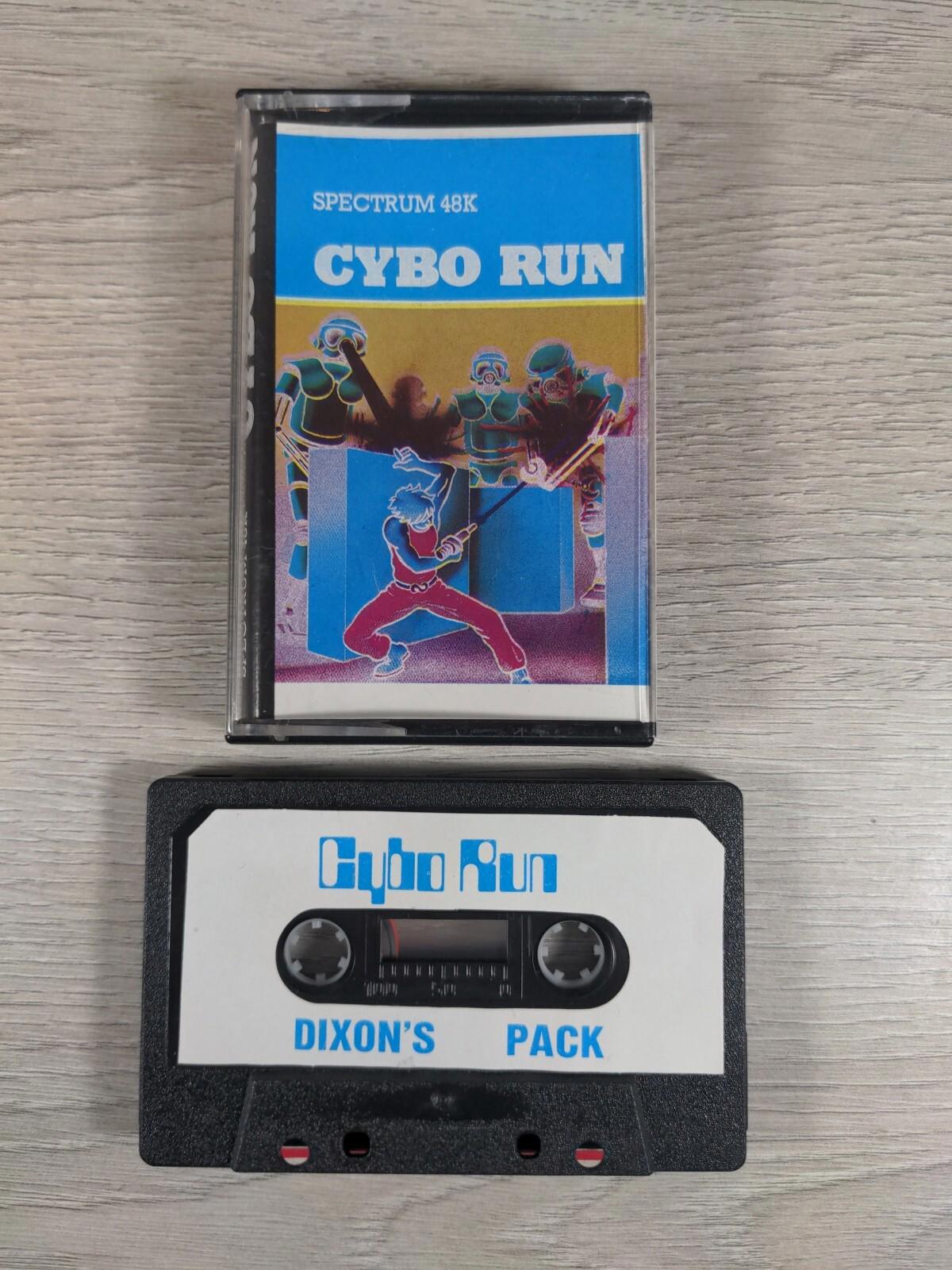 Cybo Run ZX Spectrum 48K 128K Game Cassette Tested & Working