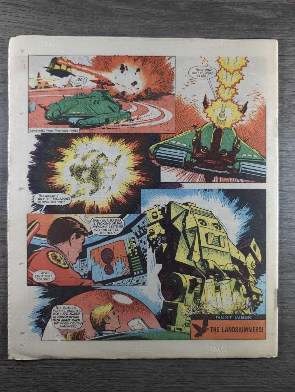 Eagle Comic Issue No. 220 7th June 1988 Vintage Retro UK Comic