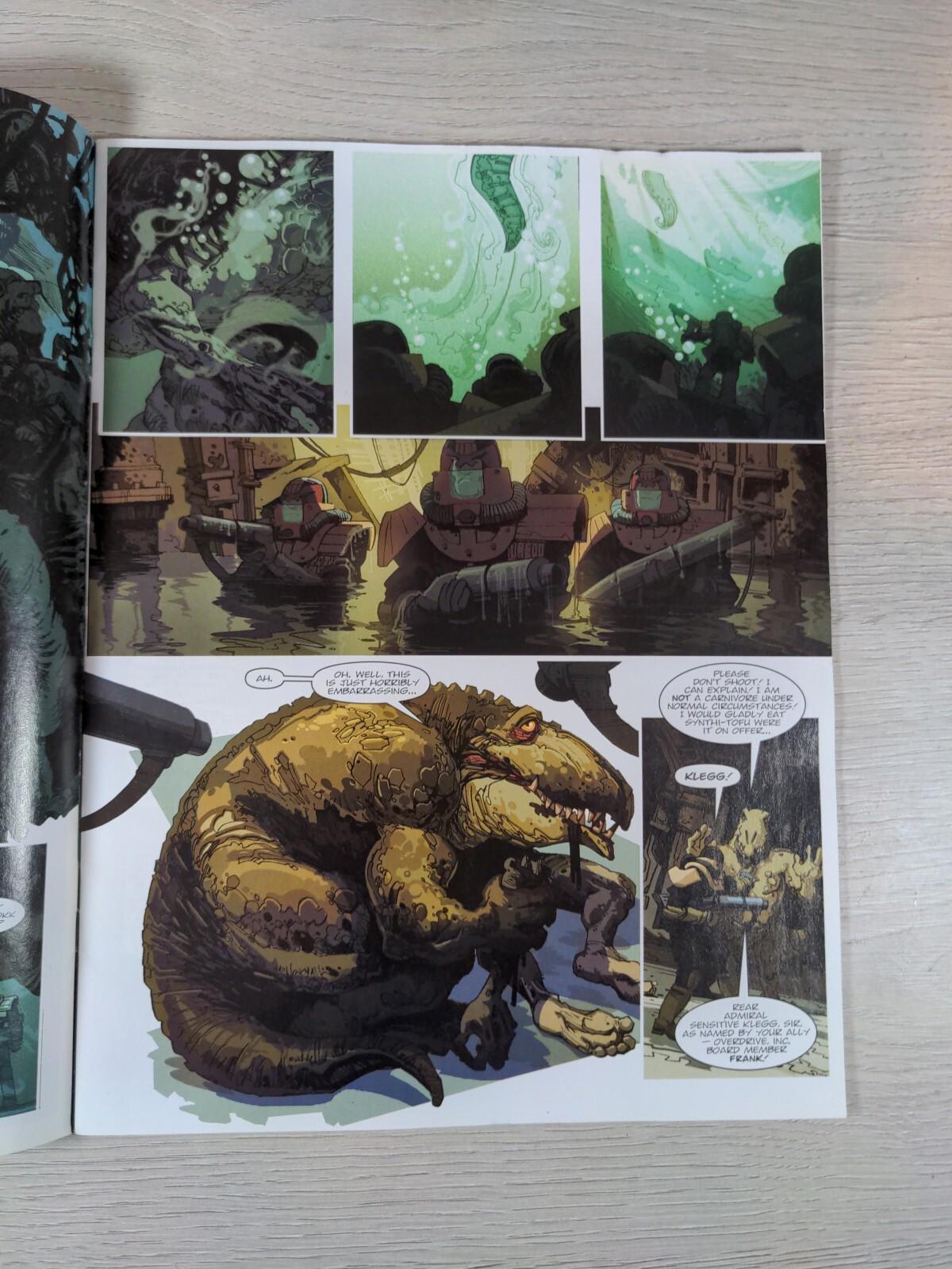 2000AD Comic Under Pressure! Prog 1843 Date 31st July 2013