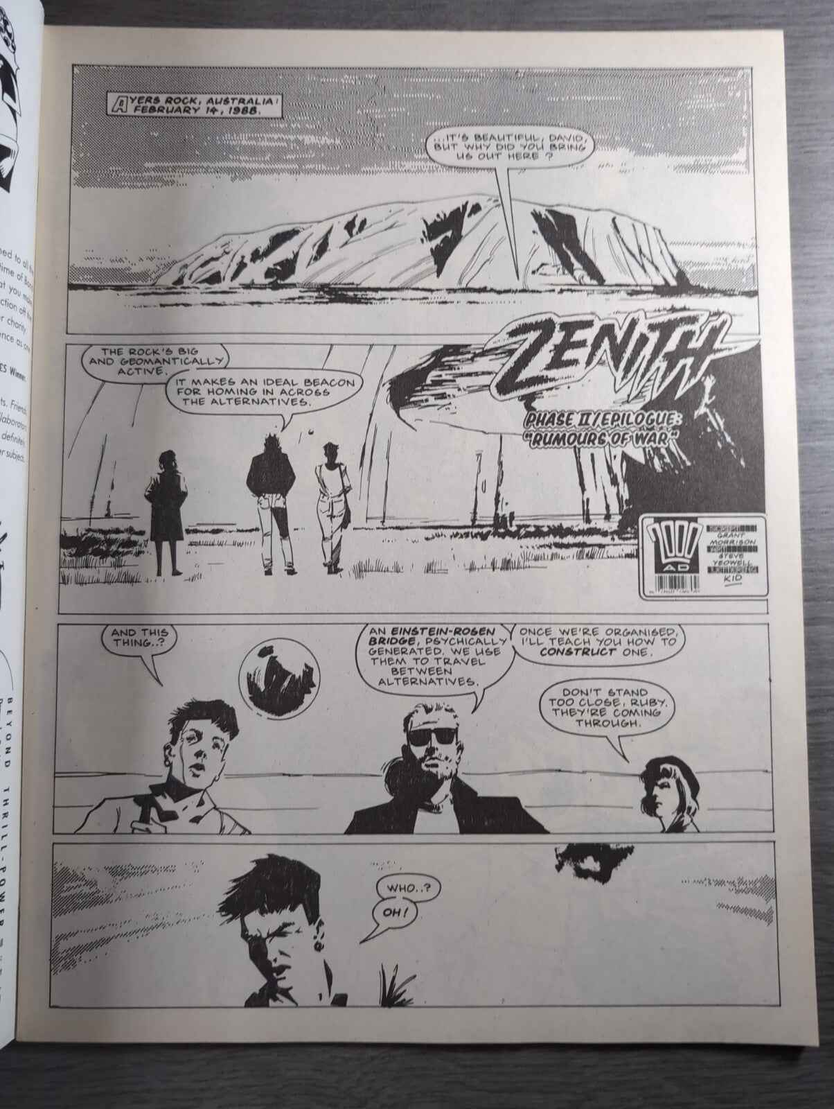 2000AD Prog 606 Featuring Judge Dread Comic 24th Dec 1988 Vintage Retro Comic