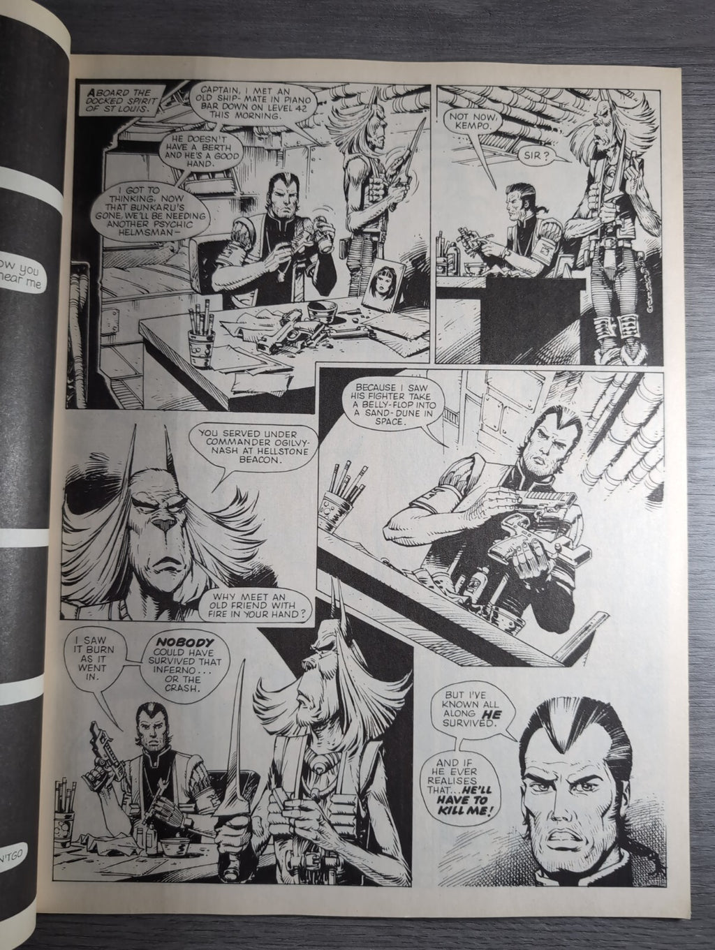 2000AD Prog 641 Featuring Judge Dread Comic 26th Aug 1989 Vintage Retro Comic - Retrorama UK