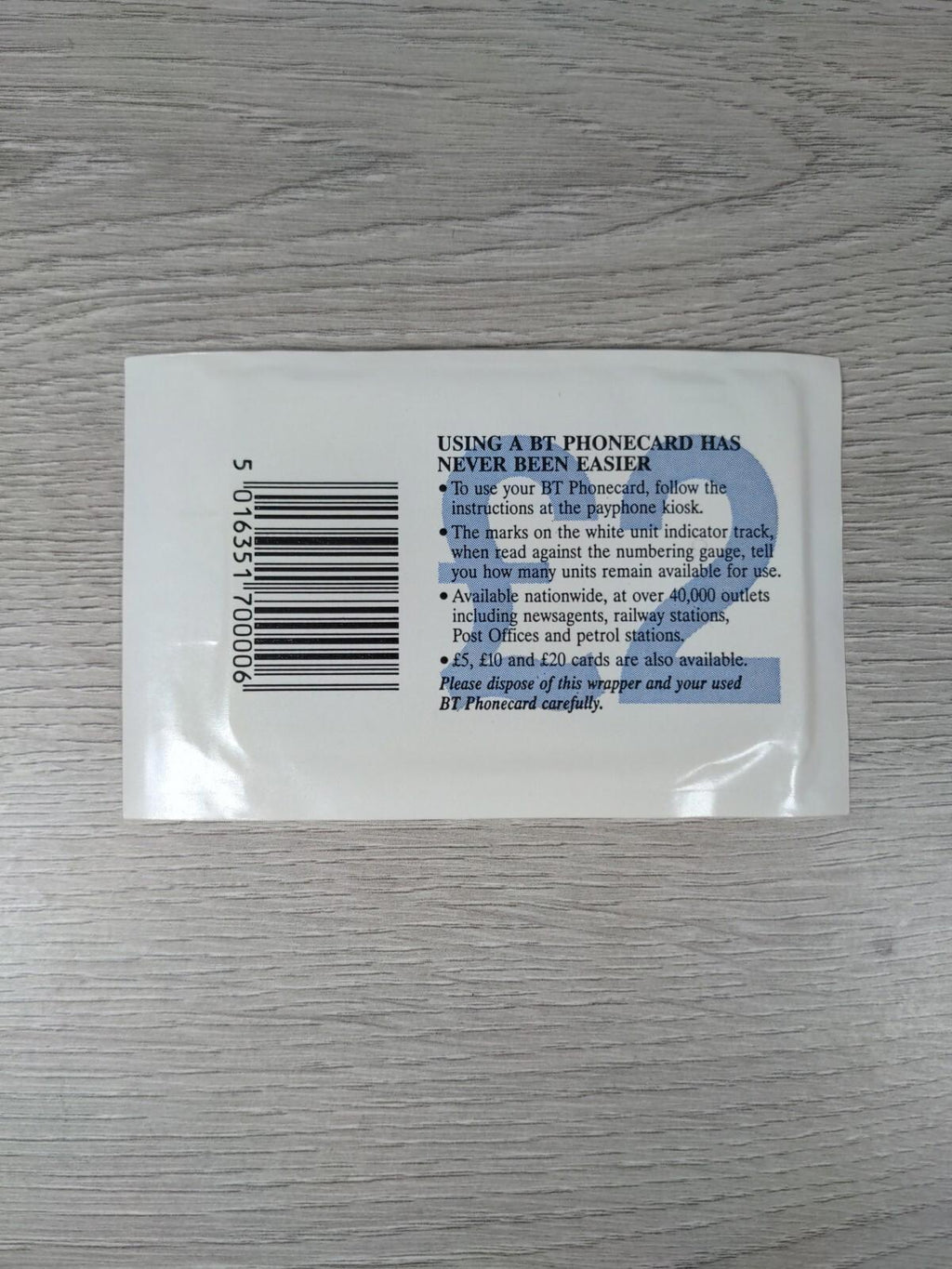 BT Phone Card Saved By The Dandy SOS Card £2 Vintage Phonecard - Retrorama UK