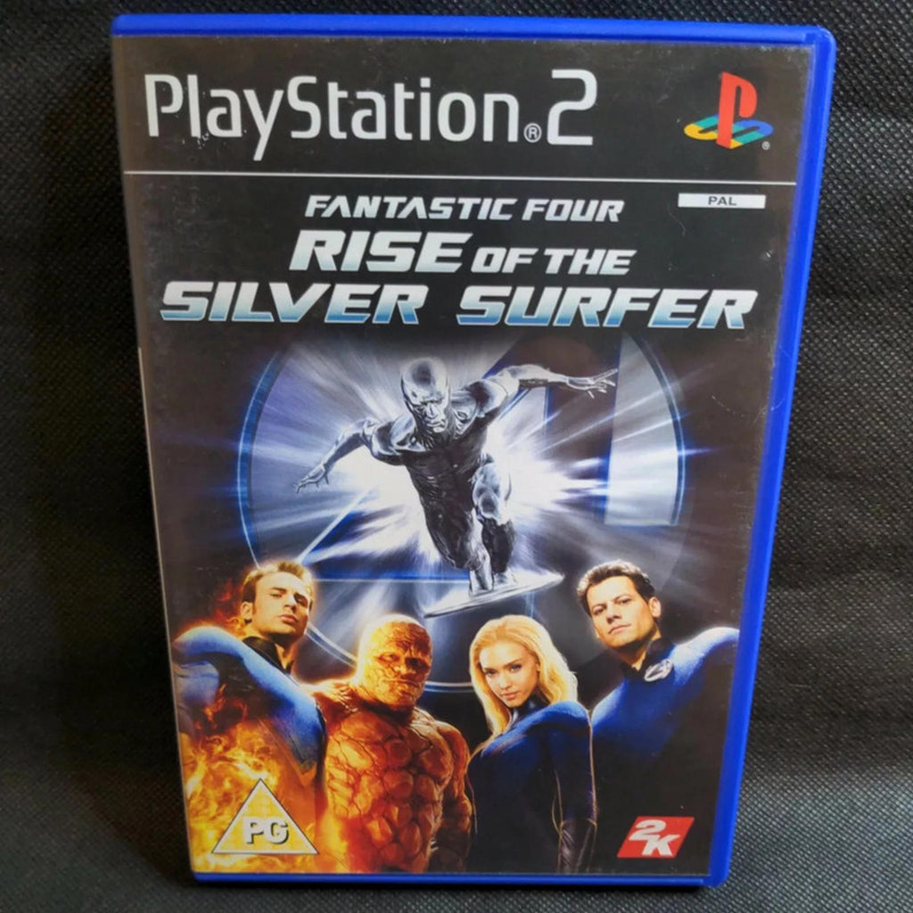 Fantastic Four Rise Of The Silver Surfer PlayStation 2 PS2 Game & Manual