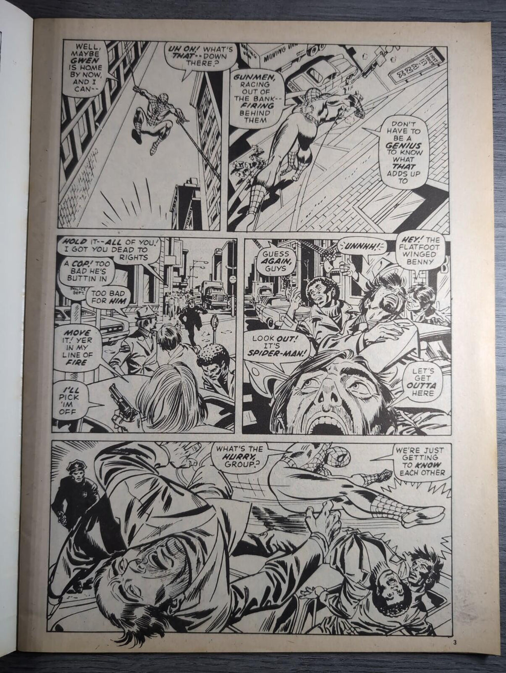 Spider-Man Comics Weekly No 137 Marvel Comics UK 27th September 1975