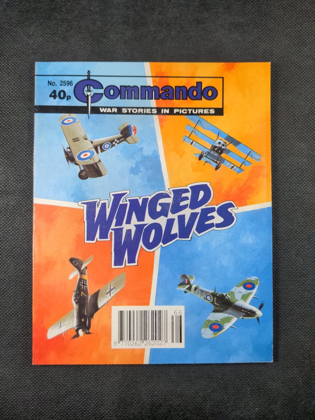 Commando Comic Issue Number 2596 Winged Wolves