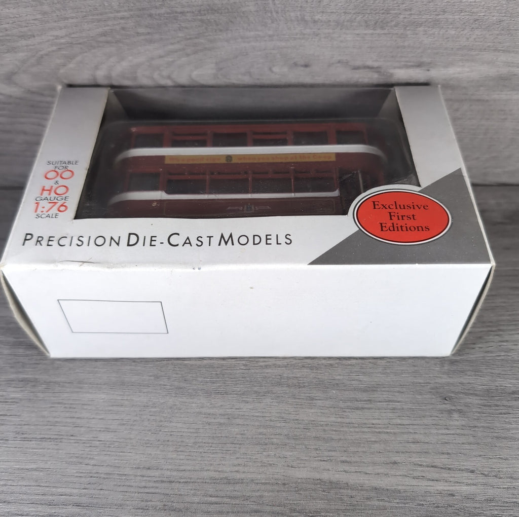 Exclusive First Editions EFE 13402 Leeds Transport C.W.S Tram Die-Cast Model - Retrorama UK