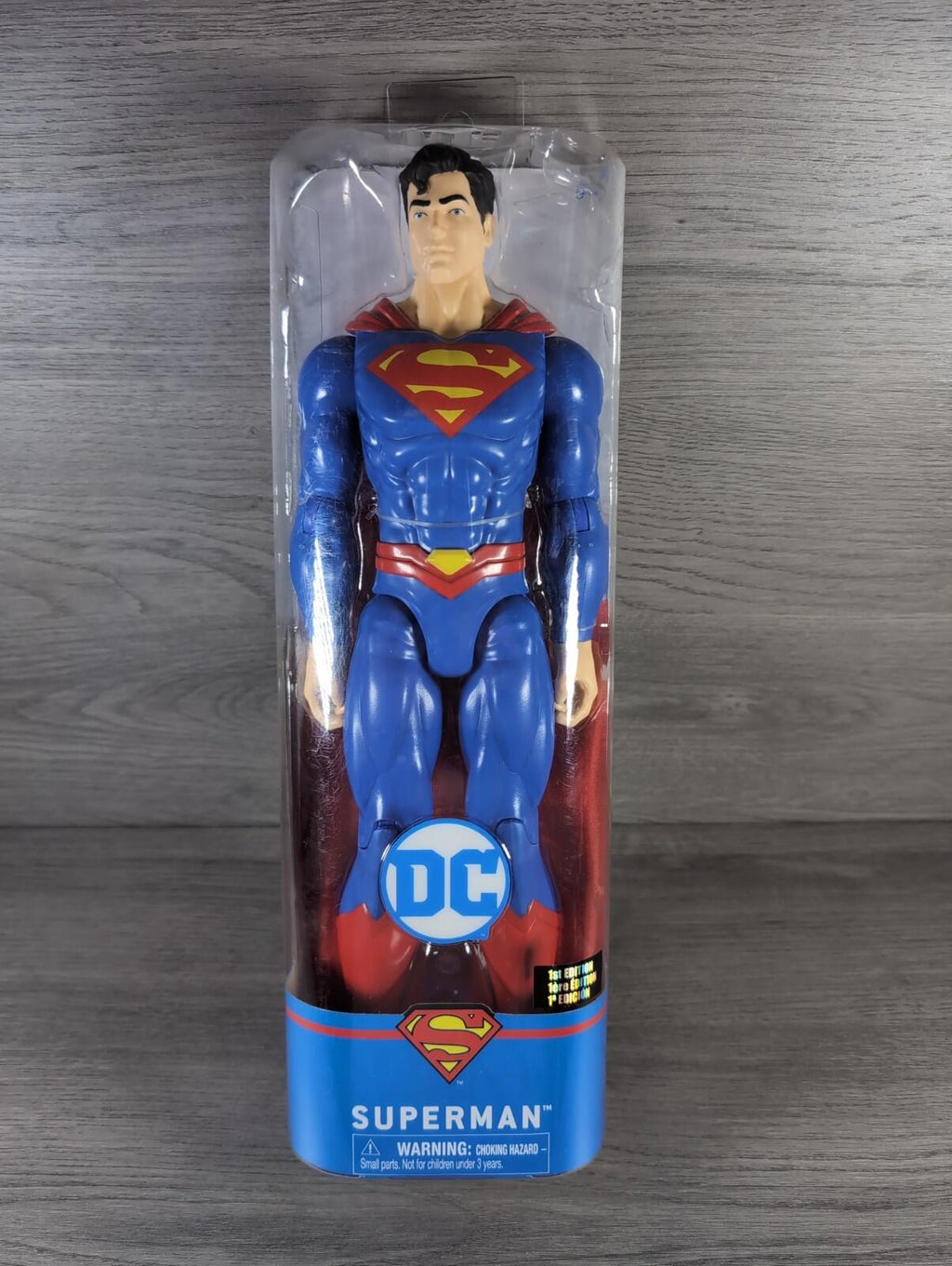 DC Comics Superman 12" Action Figure 1st Edition Superman Spin Master Toy