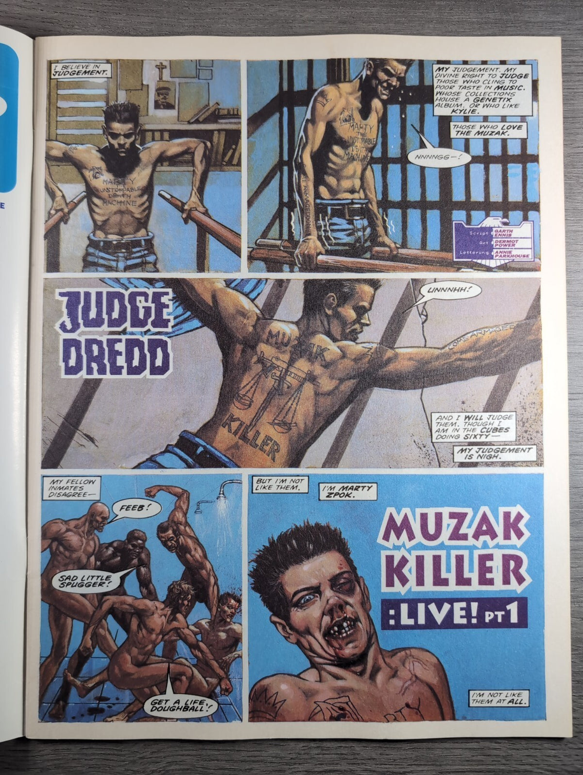 2000AD Prog 837 Featuring Judge Dredd Comic 29th May 1993 Vintage Retro Comic
