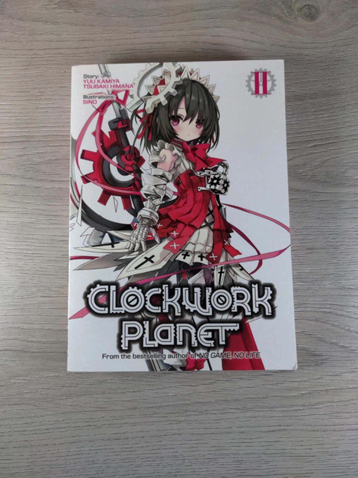Clockwork Planet Novel Vol. 2 by Yuu Kamiya Paperback Book 2018 - Retrorama UK
