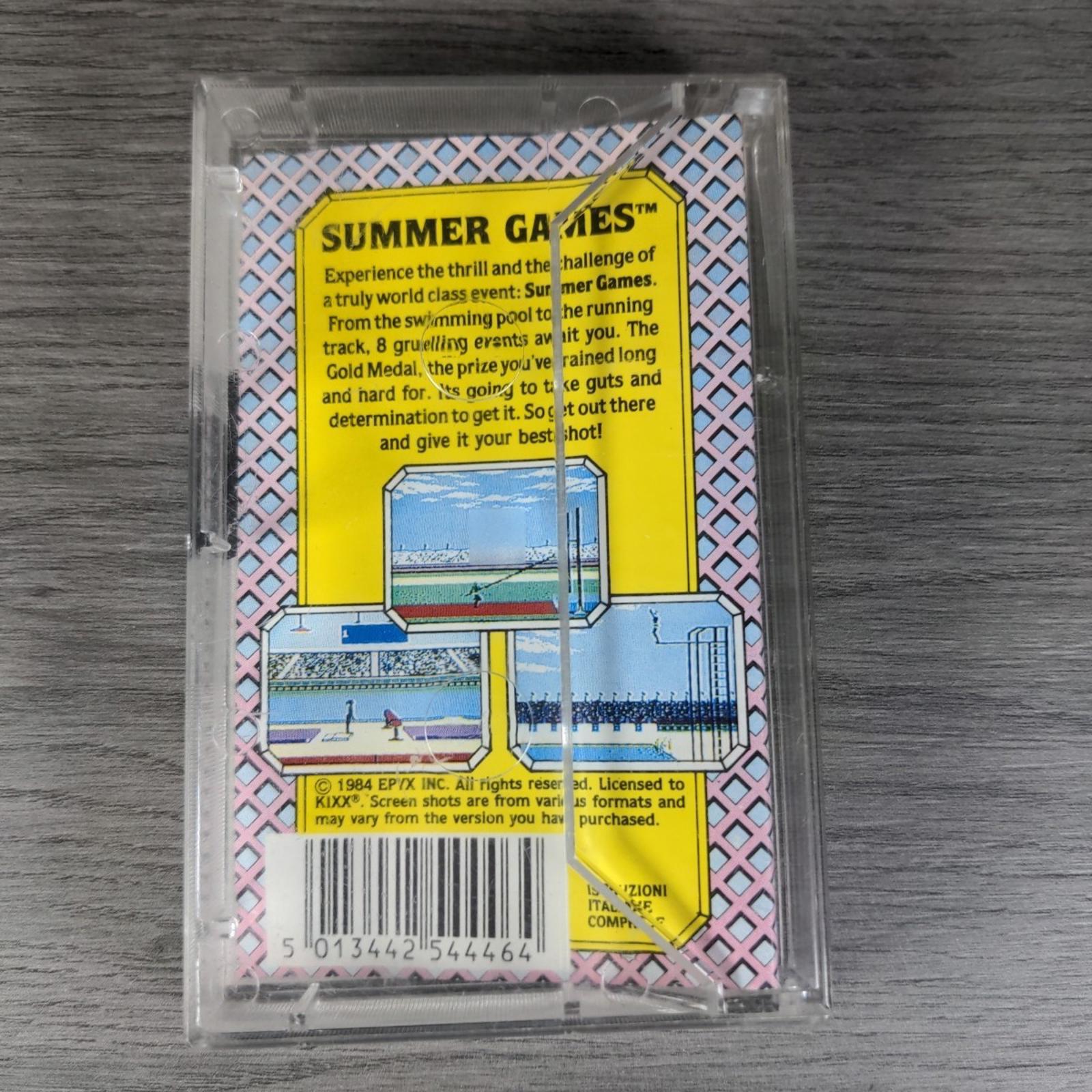 Summer Games  ZX Spectrum 48/128K Game Cassette Kixx Tested & Working