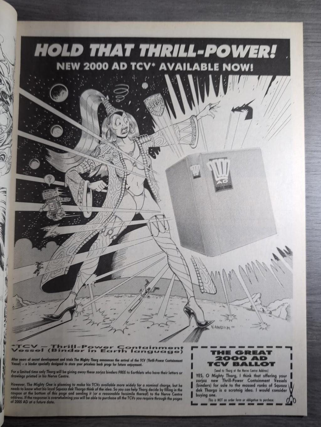 2000AD Prog 632 Featuring Judge Dread Comic 23rd June 1989  Vintage Retro Comic - Retrorama UK