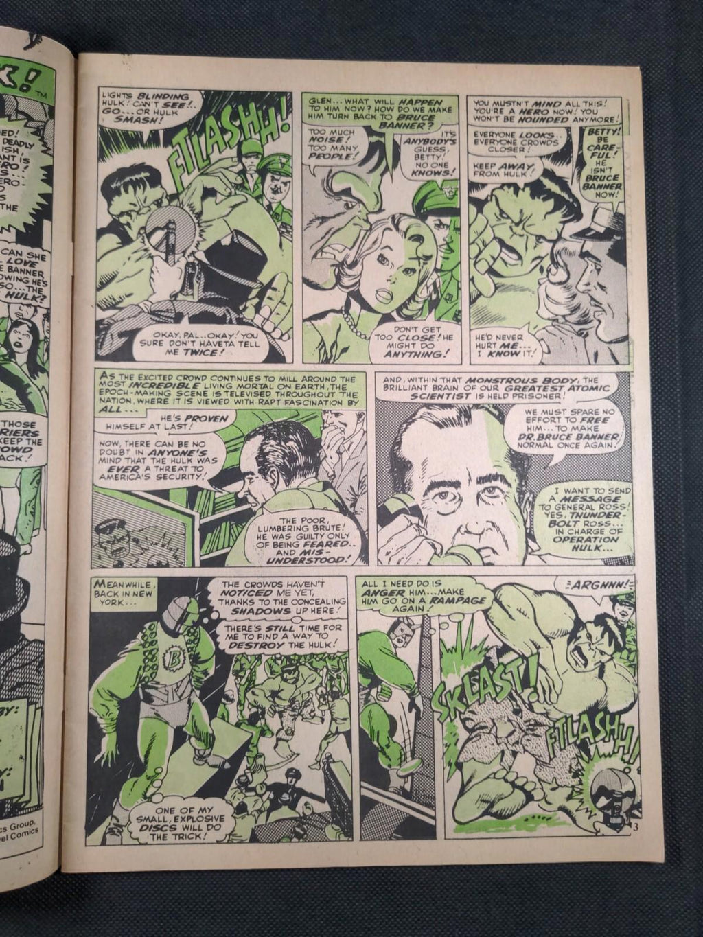 Mighty World of Marvel Issue No 37 June 1973  Vintage Marvel UK Comic - Retrorama UK