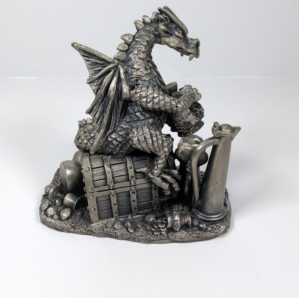 Myth & Magic In Search Of The Key 9020 The Tudor Mint Pewter Metal Figure