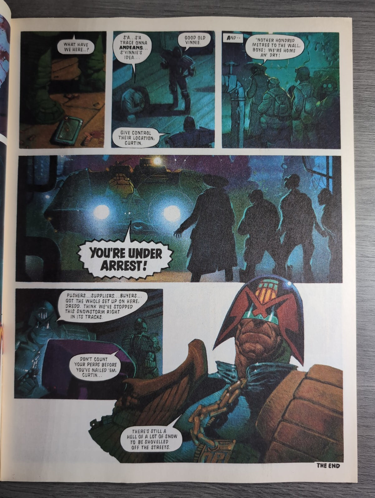 2000AD Prog 819 Featuring Judge Dredd Comic 23rd Jan 1993 Vintage Retro Comic