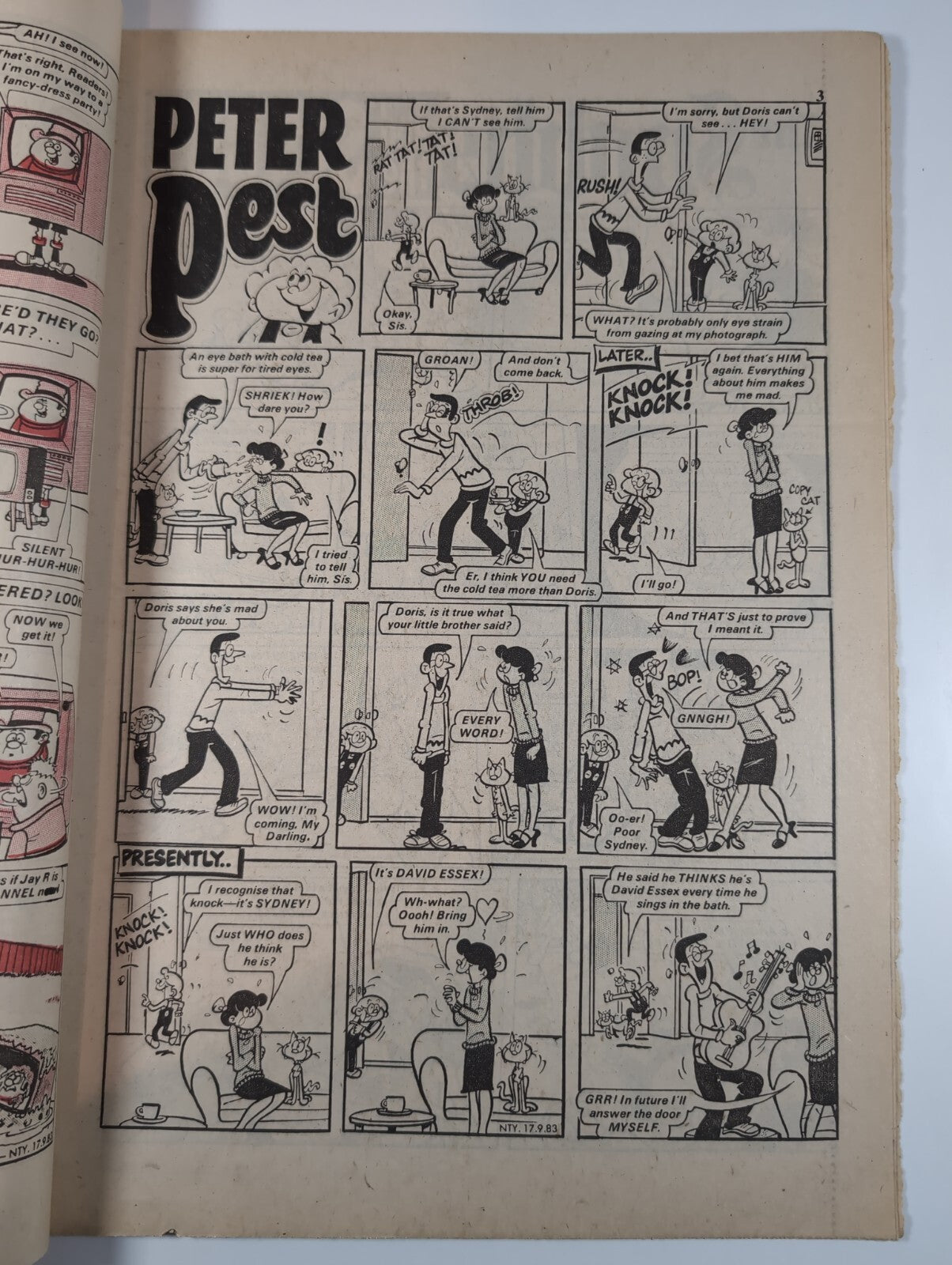 Nutty Comic Featuring Bananaman Issue No. 188 Sept 17th 1983 Vintage Retro Comic