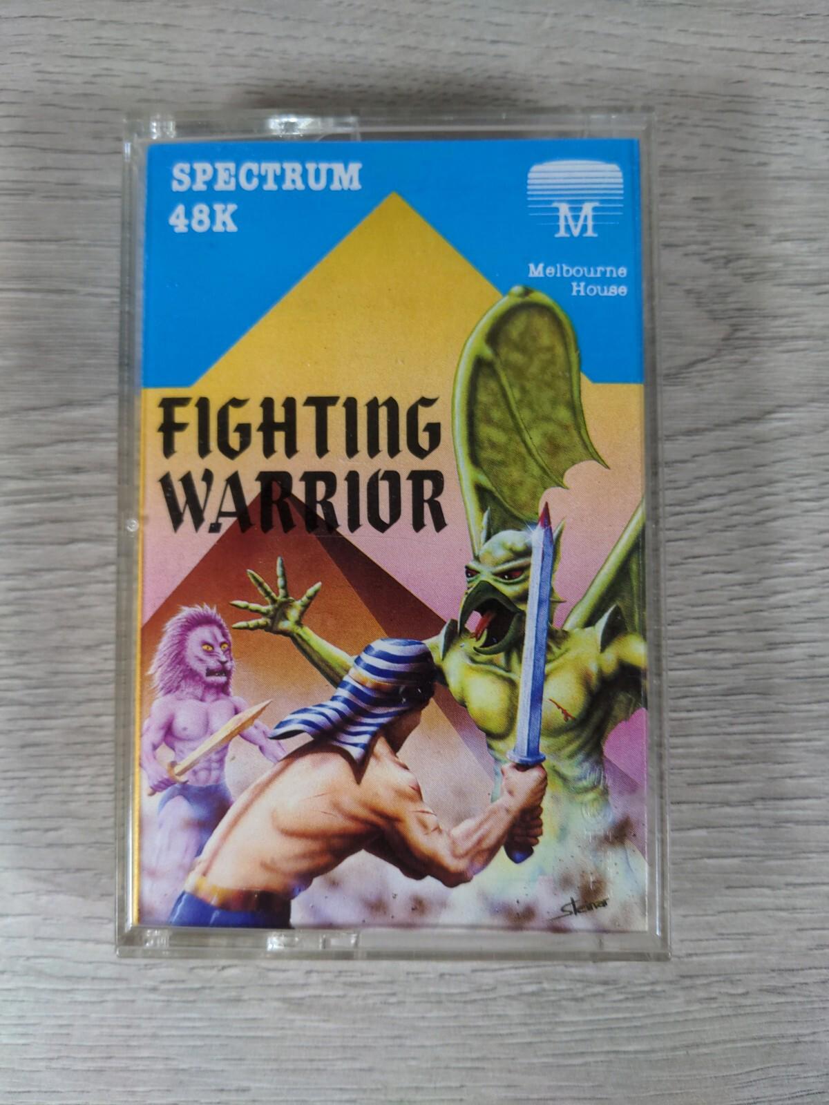 Fighting Warrior ZX Spectrum 48K Video Game Cassette Tested & Working