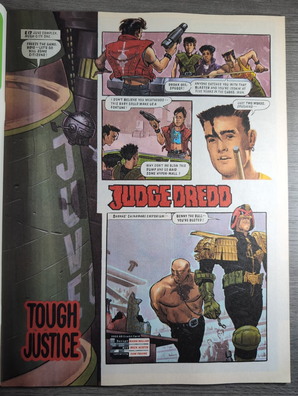 2000AD Prog 840 Featuring Judge Dredd Comic 19th June 1993 Vintage Retro Comic