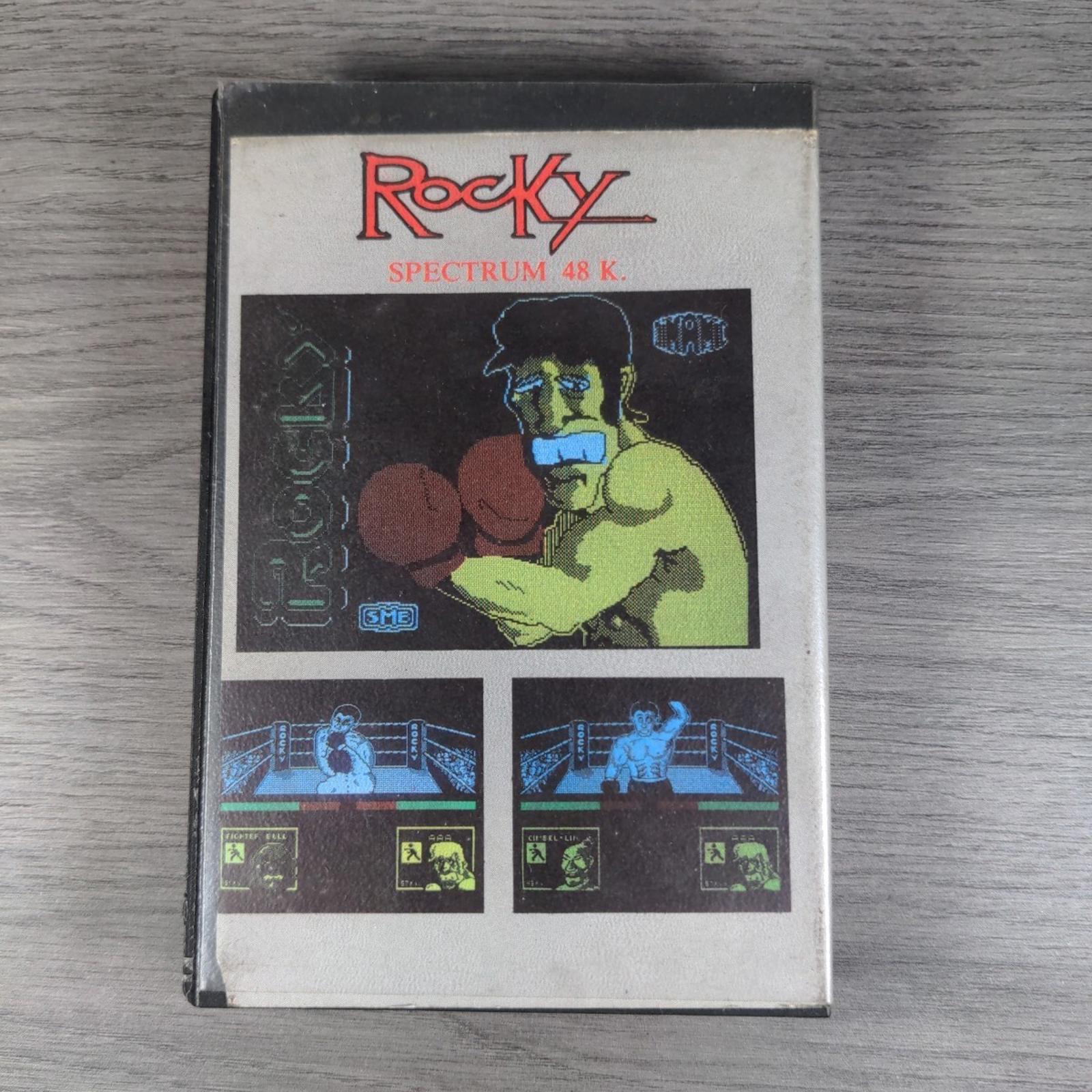Rocky ZX Spectrum 48K Game Cassette Gremlin Graphics Tested & Working - Retrorama UK