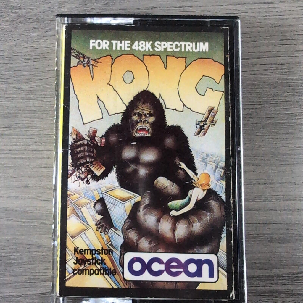 Kong ZX Spectrum 48K Game Tested & Working Vintage Video Game
