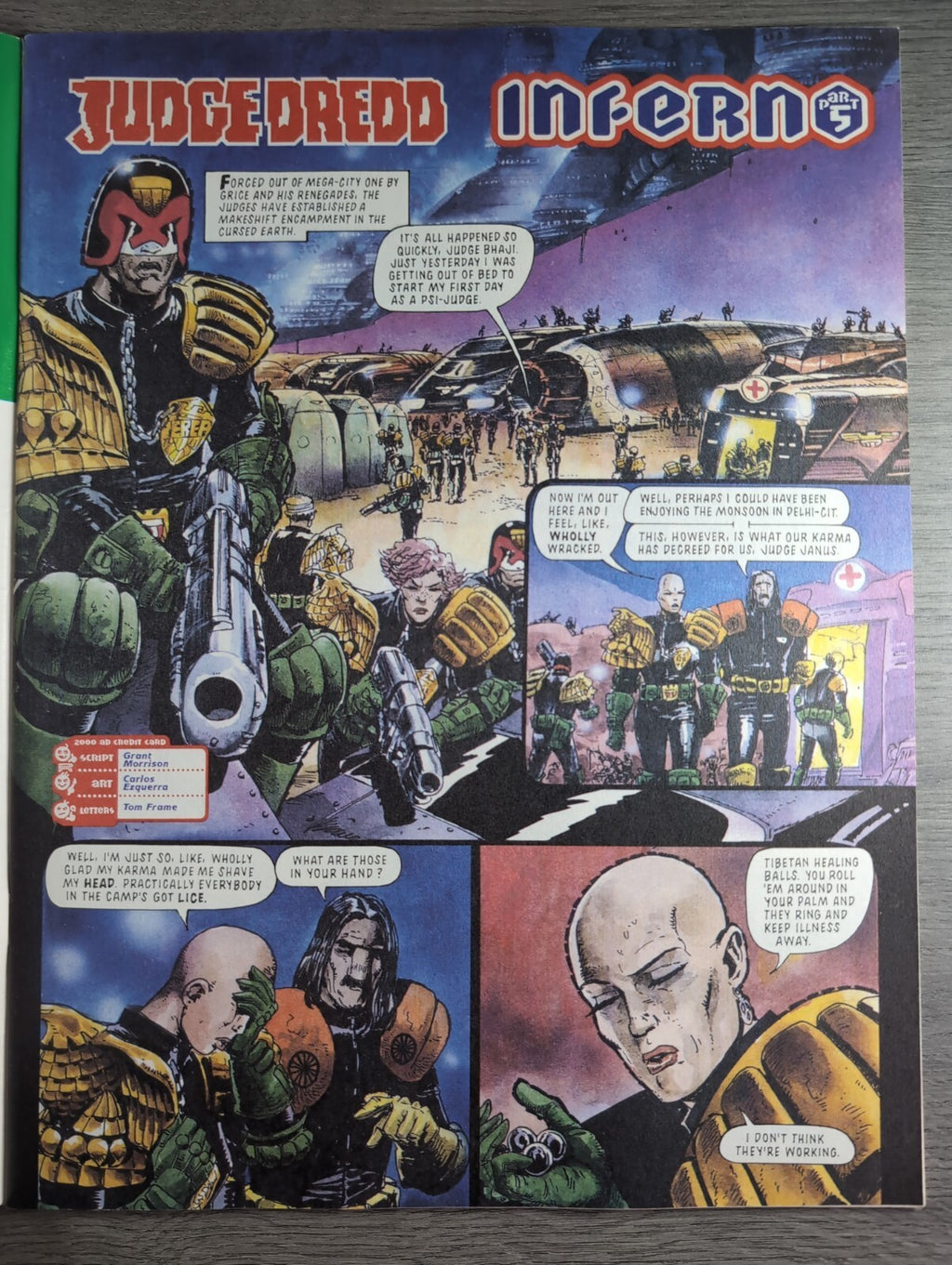 2000AD Prog 846 Featuring Judge Dredd Comic 31st July 1993 Vintage Retro Comic