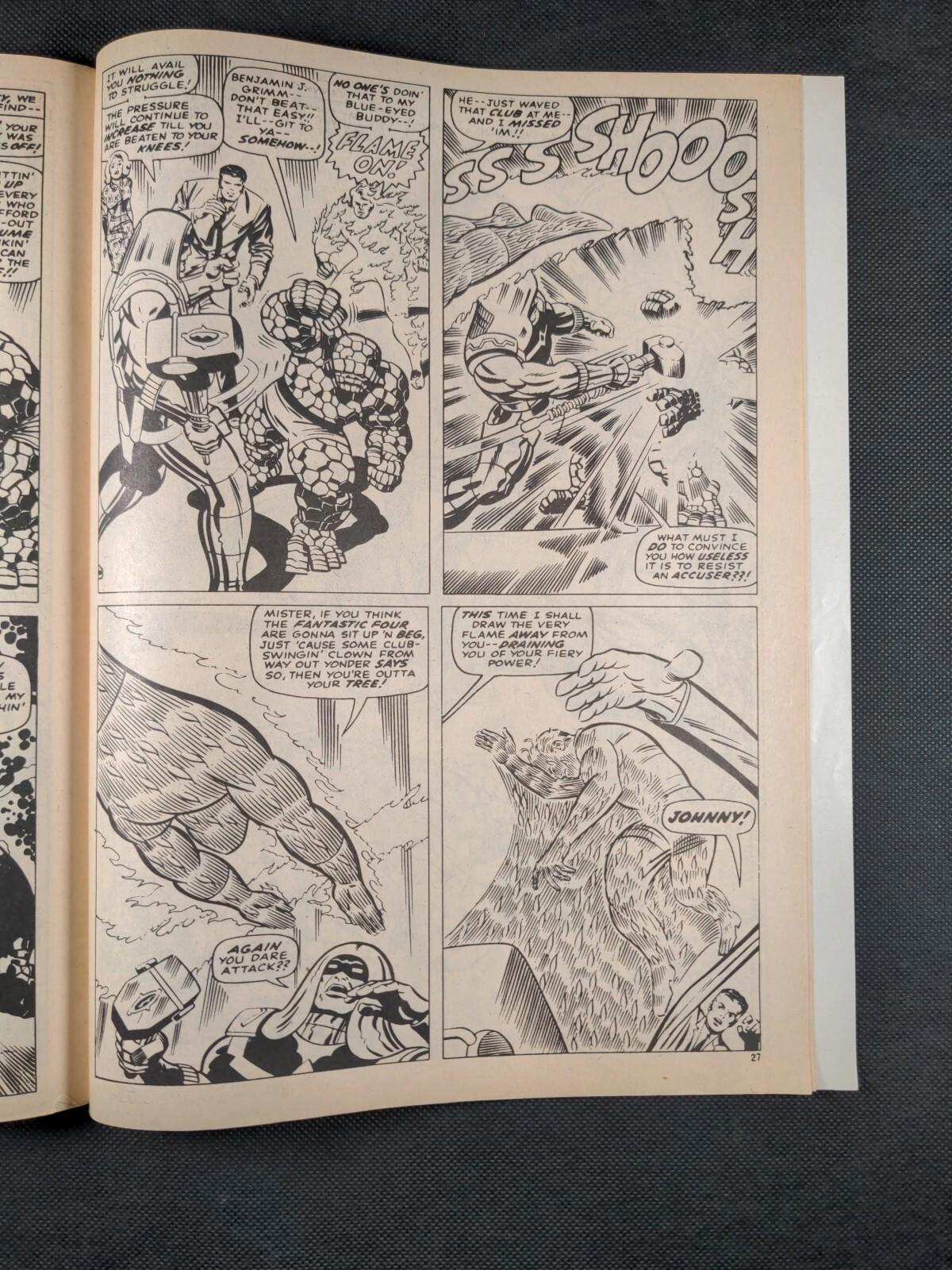 Mighty World of Marvel Issue No 142 June 1975 Marvel UK Vintage Comic