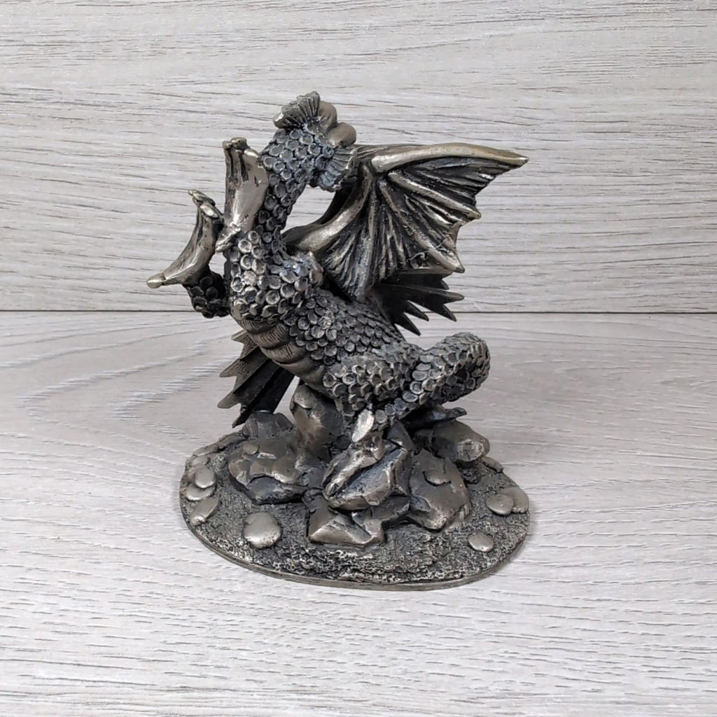Myth & Magic The Dragon Of Light 3085 The Tudor Mint Pewter Metal Figure