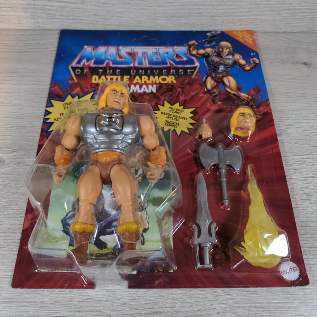 Masters of the Universe MOTU Origins He-Man Battle Armor Action Figure
