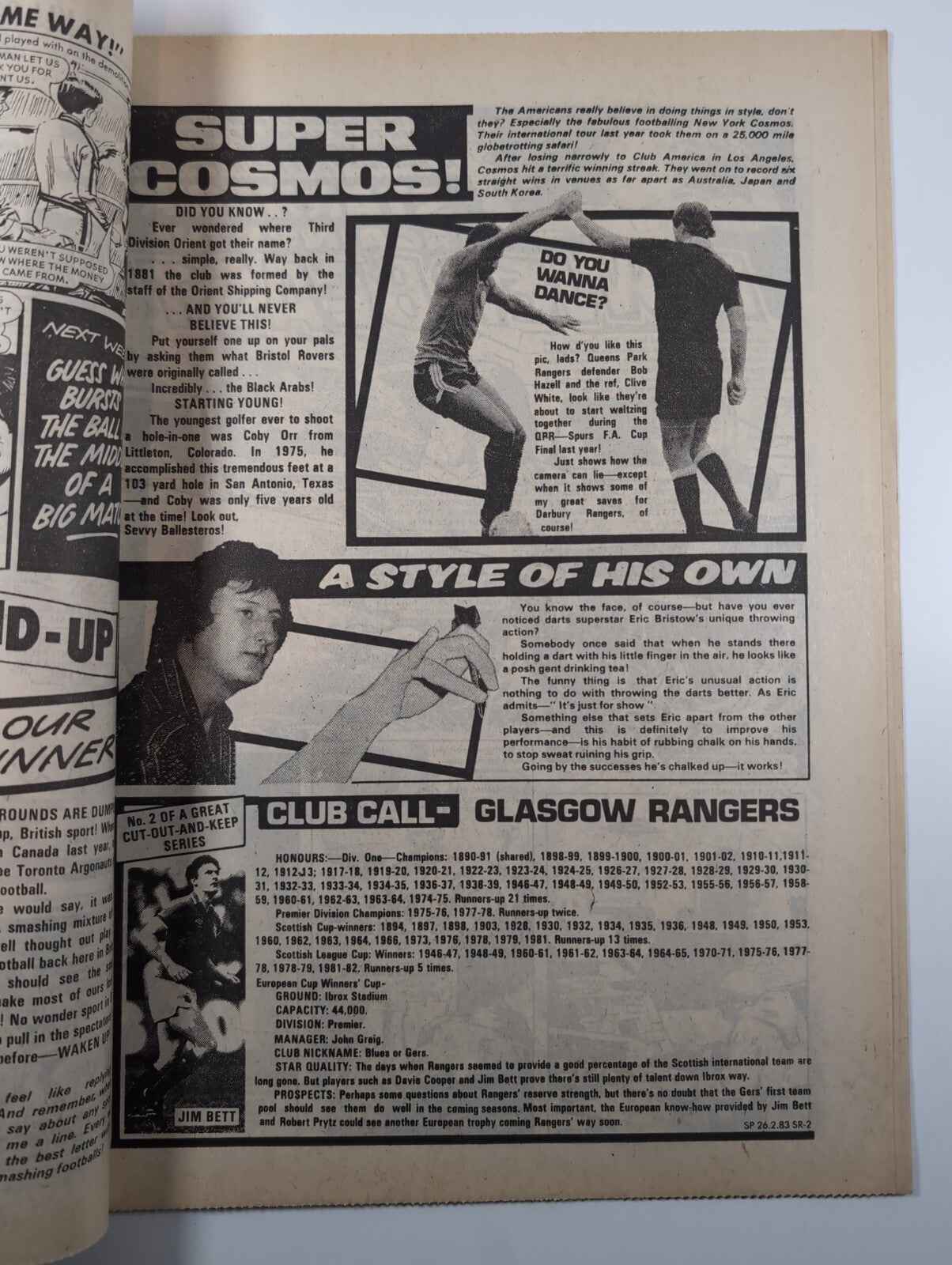 Spike Comic Issue No.6 Feb 26th 1983 D.C Thomson Vintage Retro Comic