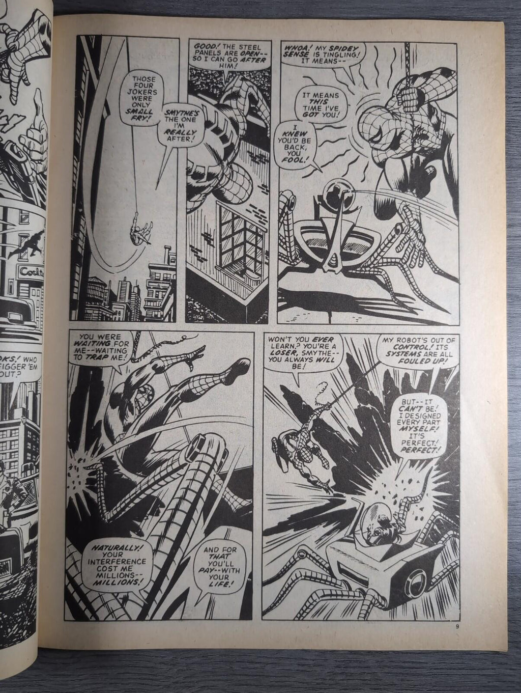 Spider-Man Comics Weekly No 153 Marvel Comics UK 17th January 1976 Vintage Comic