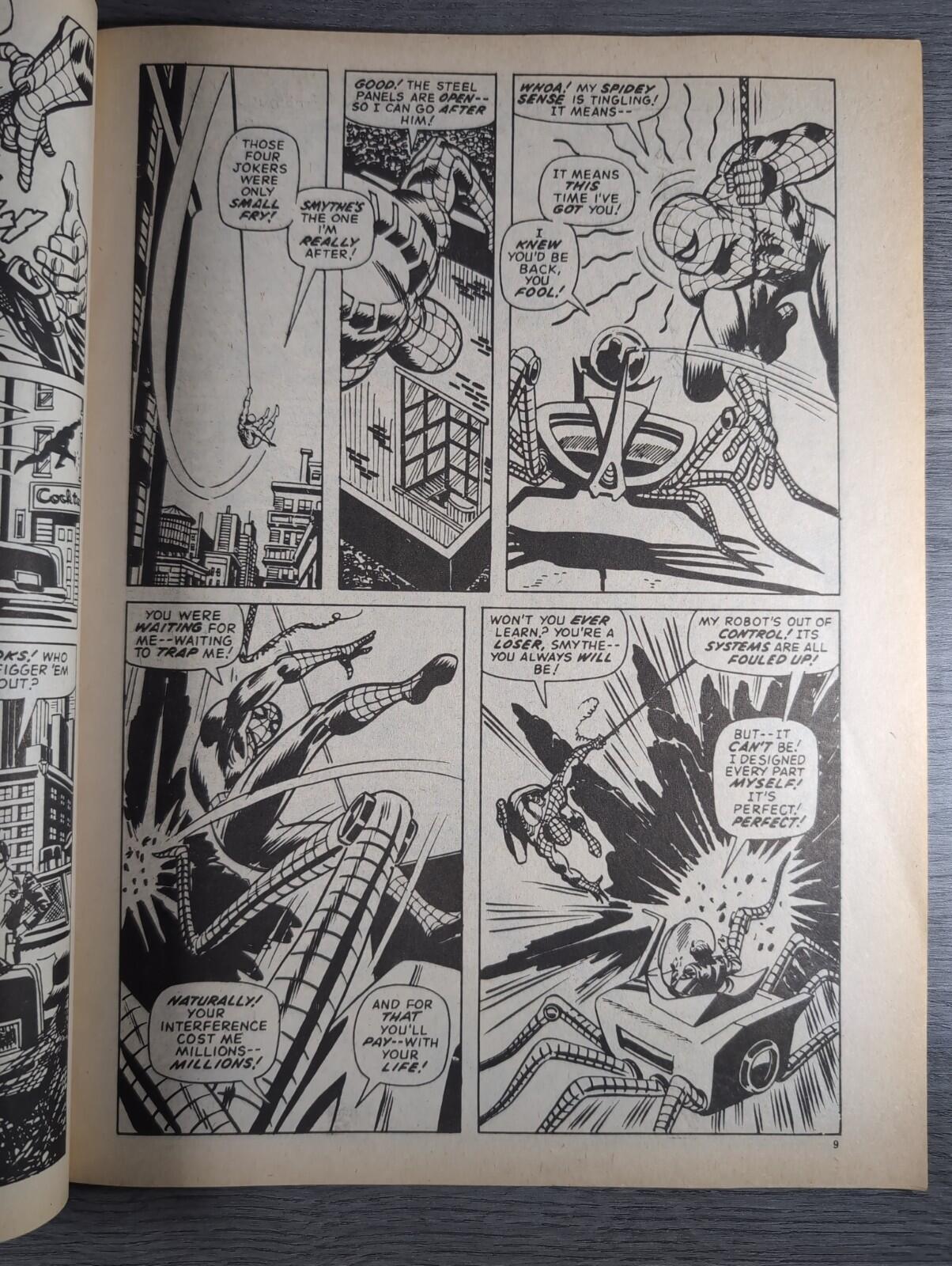 Spider-Man Comics Weekly No 153 Marvel Comics UK 17th January 1976 Vintage Comic