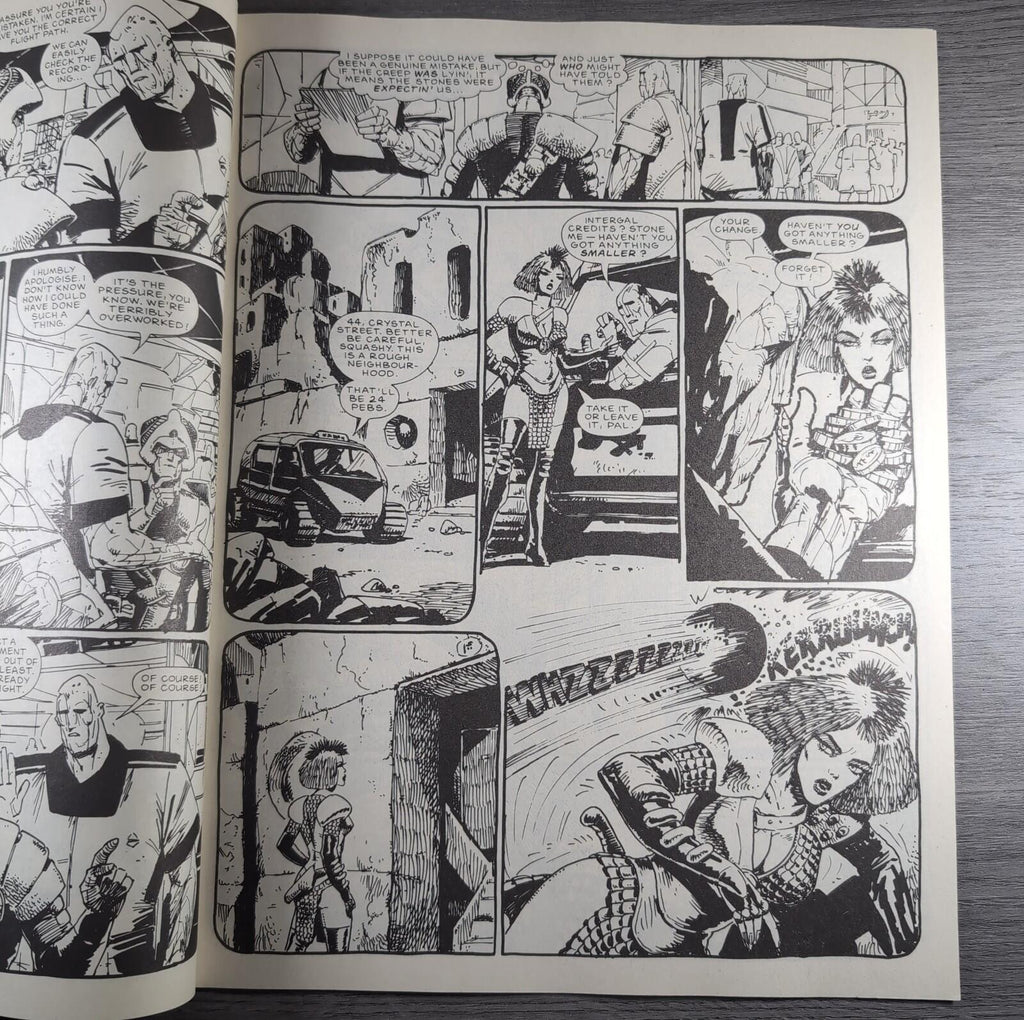 2000AD Prog 563 Featuring Judge Dredd 27th February 1988 Vintage Comic
