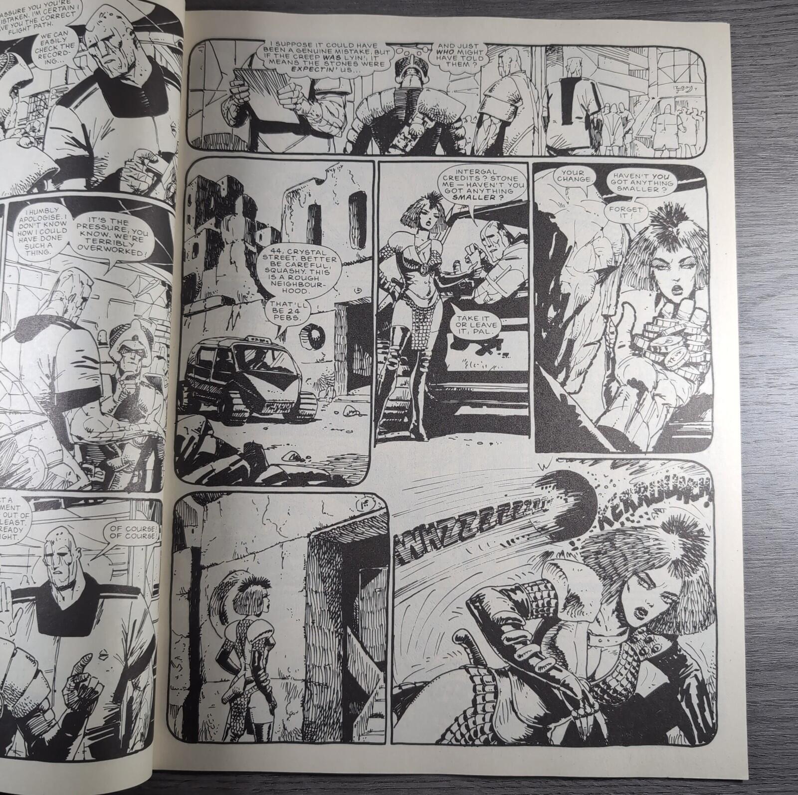 2000AD Prog 563 Featuring Judge Dredd 27th February 1988 Vintage Comic