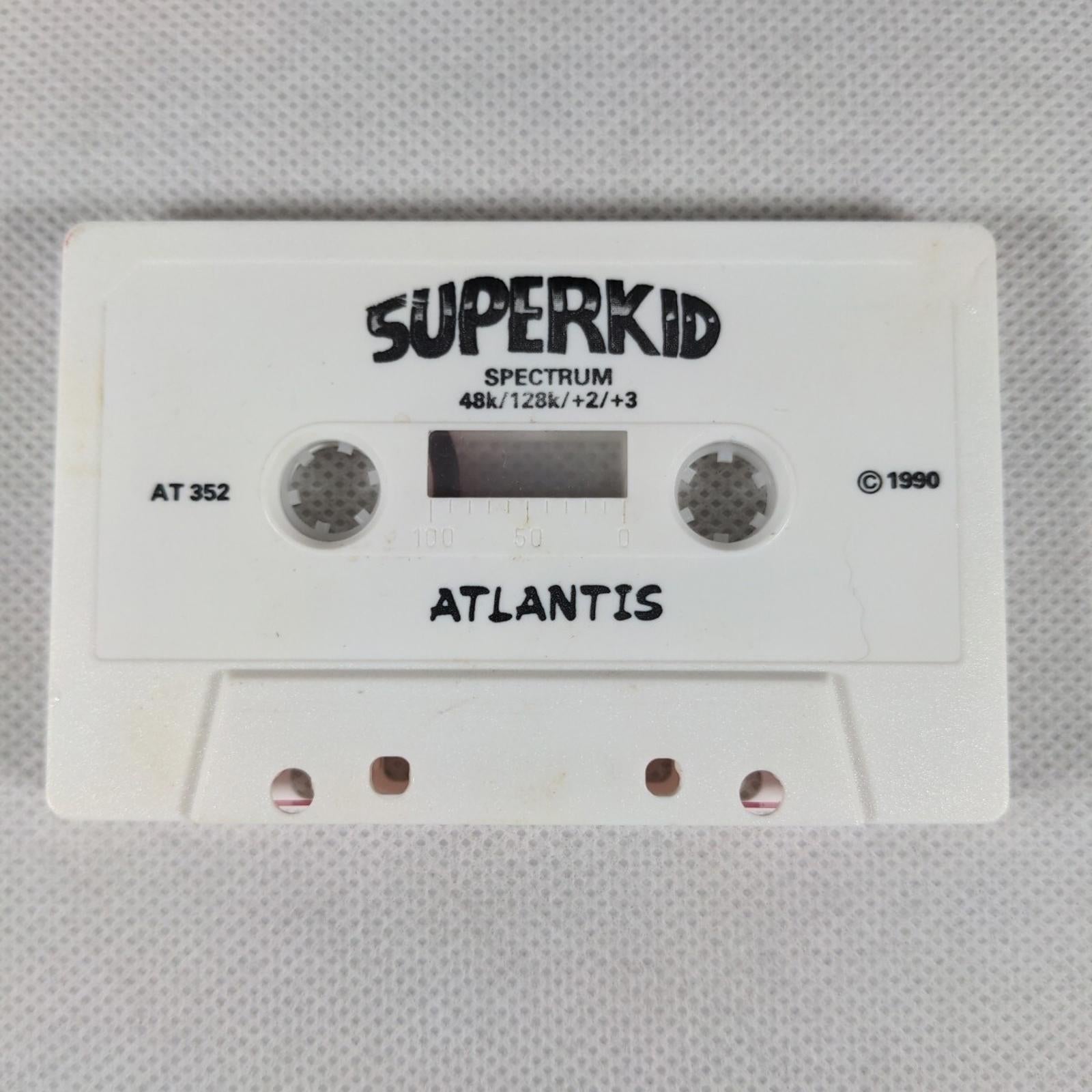 Superkid ZX Spectrum 48K 128K Game Cassette Atlantis Tested & Working