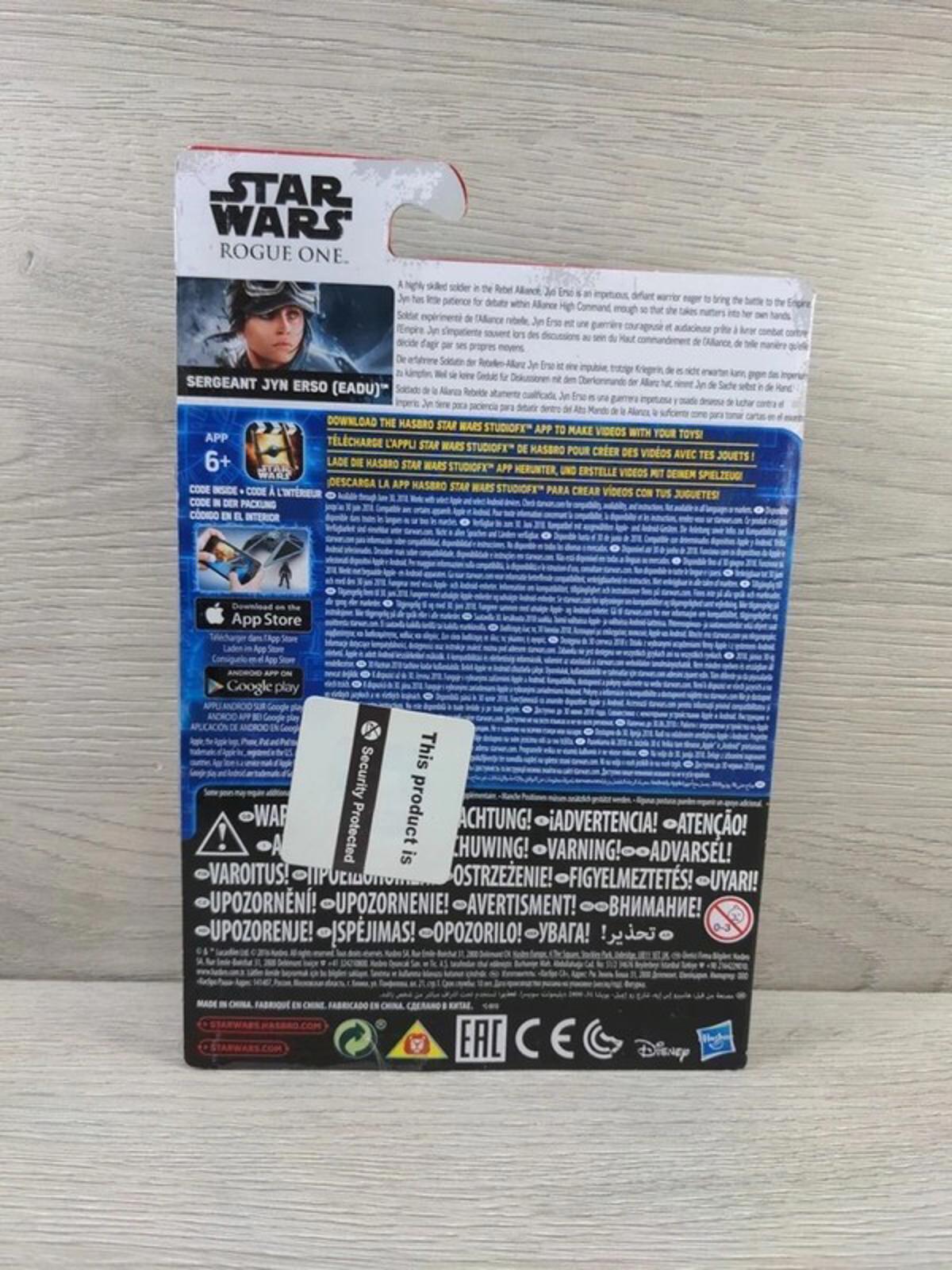 Hasbro Star Wars Sergeant Jyn Erso (Eadu) Figure 2018 Rogue One - Retrorama UK