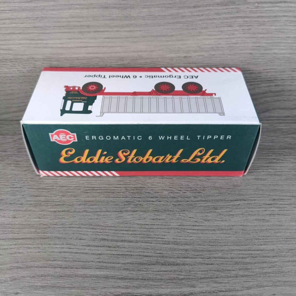 Atlas Editions Eddie Stobart ACE Ergomatic 6 Wheel Tipper 1:76 Scale Die-Cast